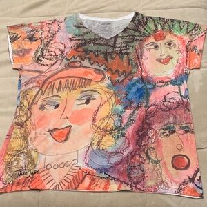 Dorie Jane Art Graphic Shirt